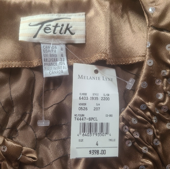 🌺MELANIE LYNE evening dress - Picture 5 of 16